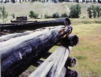 [ Site of Fort Chilcotin, John Lutz, Copyright Great Unsolved Canadian Mysteries Project  ]