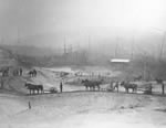 Building the Ottawa, Arnprior and Parry Sound Railway through the southeast section of Algonquin Park