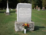 Headstone for Tom Thomson