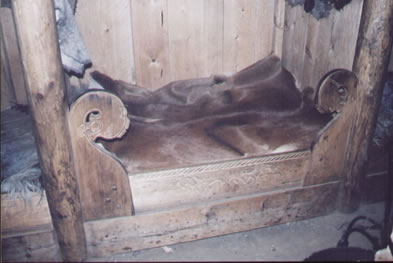 Icelandic Viking Age Bed