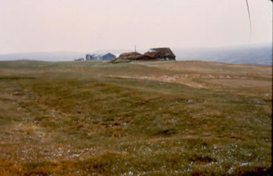 Hfstair, remains of a chieftain's hall in northern Iceland