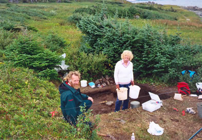 Birgitta Wallace et Clayton Colburne, 2002