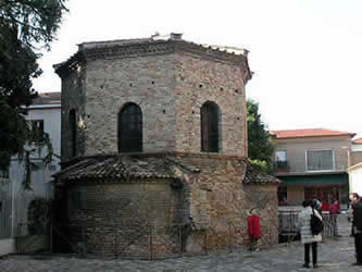 The Ariani Baptistery in Ravenna, Italy 5th, Century